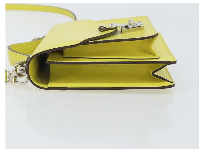 LOUIS VUITTON Bolsa Epi Monceau BB 2way Pistachian M40978 LV Auth 169735V - vista 4