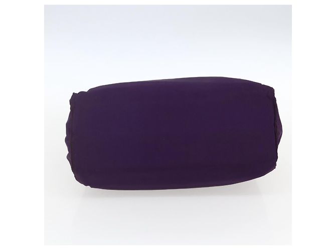 PRADA Borsa a mano in nylon viola oro Auth ti3637 D'oro Porpora - vista 5