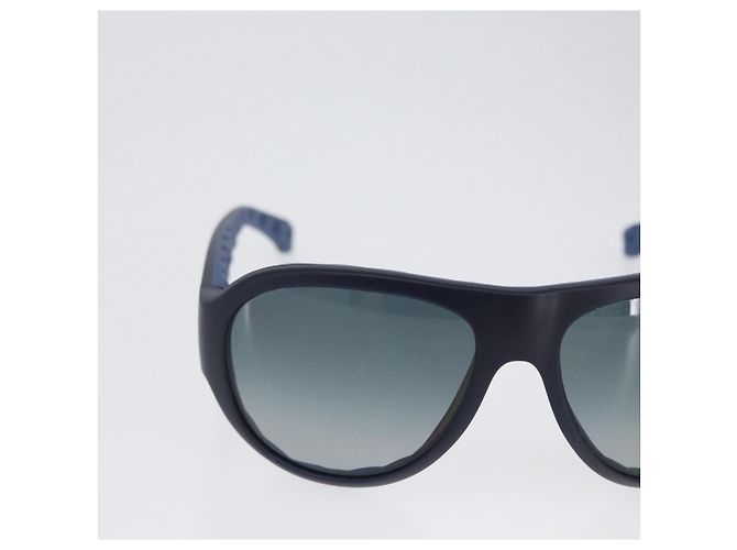 Occhiali da sole CHANEL in plastica blu CC Auth BA10703 - vista 4