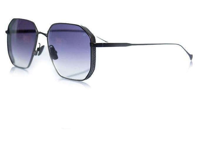 Autre Marque Gafas de sol Kunstpilot de metal Einstoffen en gris - vista 2