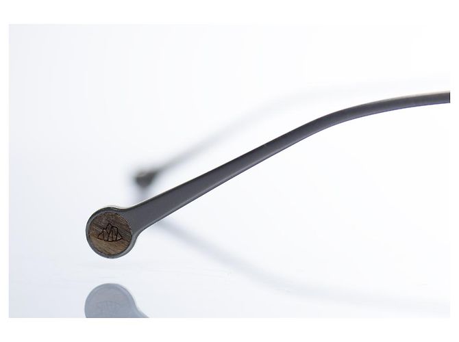 Autre Marque Gafas de sol Kunstpilot de metal Einstoffen en gris - vista 6