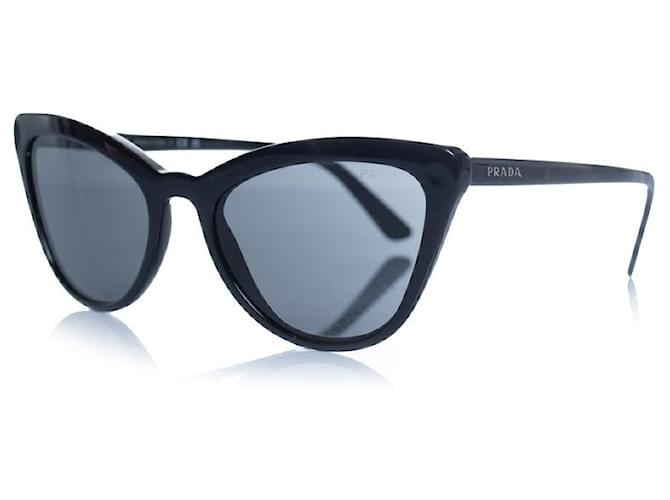 Occhiali da sole cat eye Prada neri Nero - vista 2