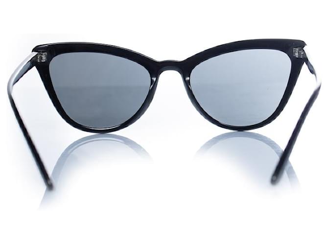 Occhiali da sole cat eye Prada neri Nero - vista 4