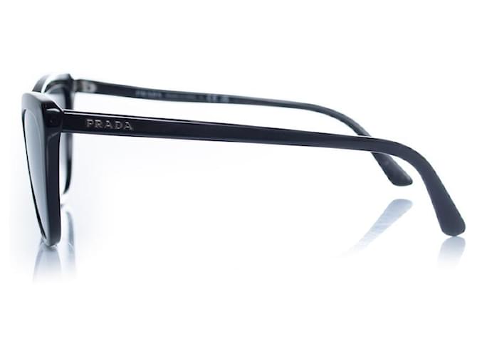 Occhiali da sole cat eye Prada neri Nero - vista 5