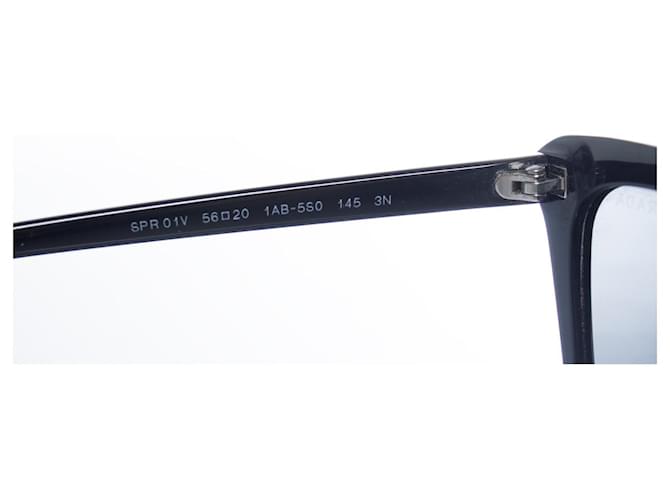Occhiali da sole cat eye Prada neri Nero - vista 7