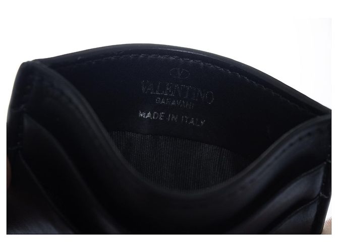 Valentino, tarjetero negro - vista 3