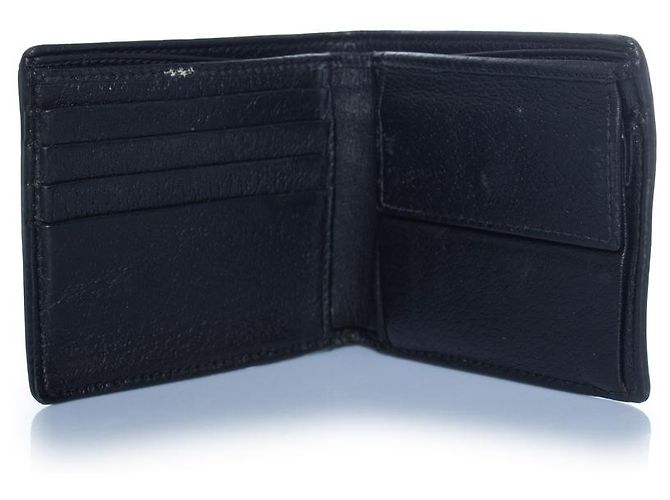 Gucci, billetera de cuero negro con abeja - vista 3