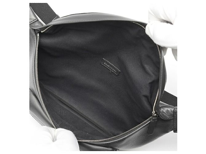 Borsa a tracolla Balenciaga Everyday Nero - vista 5
