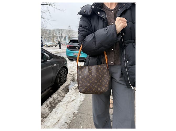Mini Looping Louis Vuitton Braun - Ansicht 2