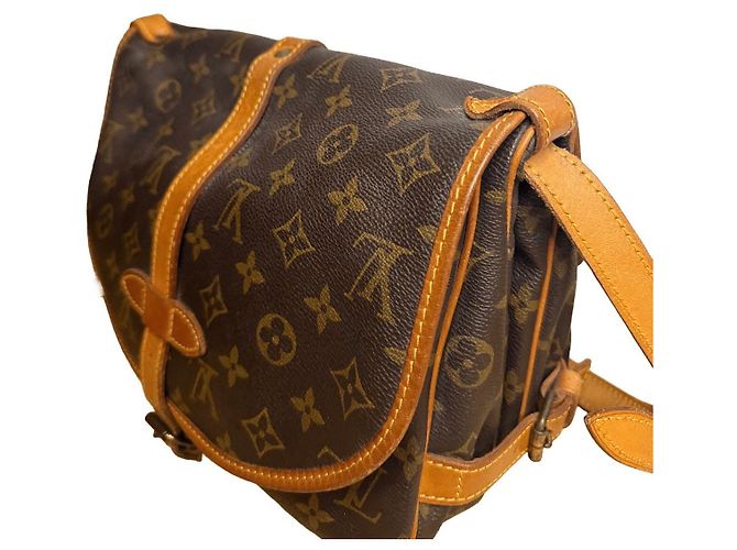 Louis Vuitton Saumur 30 Braun Beige - Ansicht 4