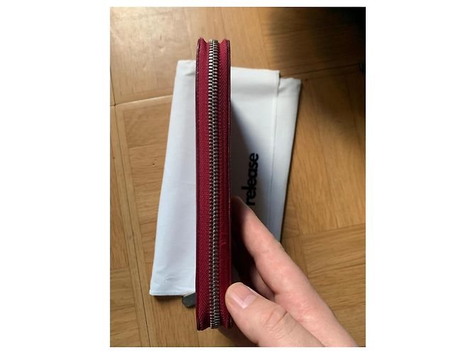 Louis Vuitton Langer Zippy Geldbeutel Epi Kirschrot Bordeaux - Ansicht 4