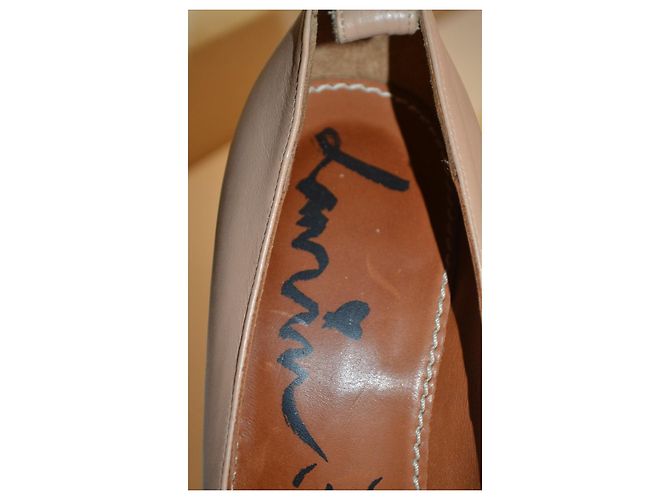 Lanvin Pumps aus beigem Leder Größe 36 IT - Ansicht 6
