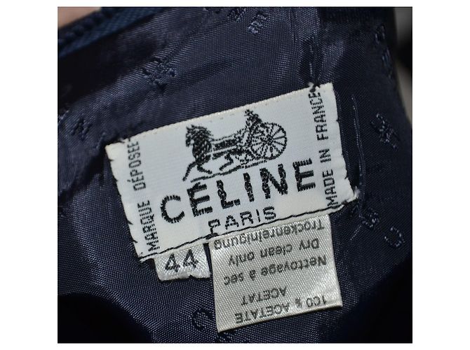 Falda Céline de lana azul Talla 44 - vista 5