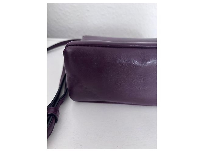 Borsa in pelle Miu Miu viola Porpora - vista 11