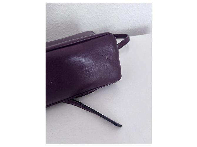Borsa in pelle Miu Miu viola Porpora - vista 13