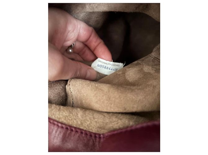 Borsa Mini Jodie di Bottega Veneta Bordò - vista 9