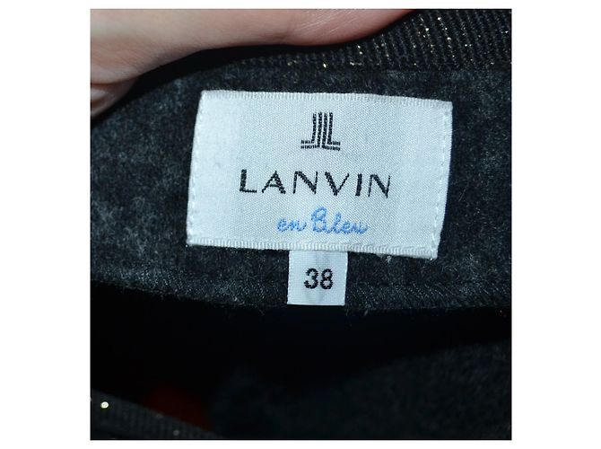 Minifalda de lana Lanvin Multicolor - vista 4