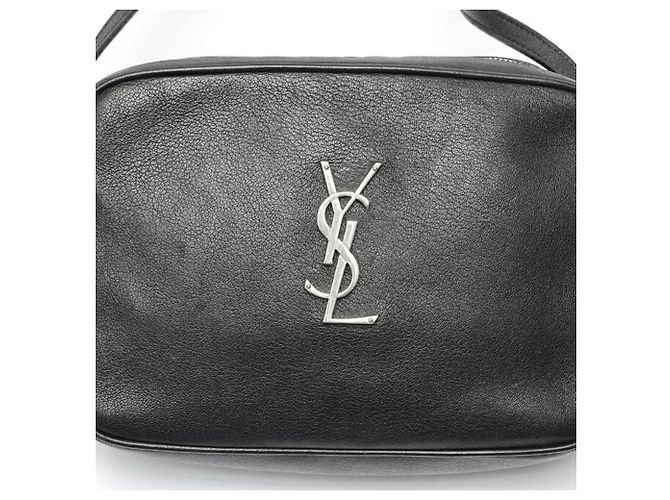 Borsa a tracolla Lou di Saint Laurent Nero - vista 4