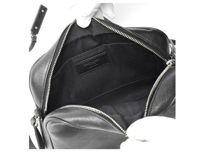 Borsa a tracolla Lou di Saint Laurent Nero - vista 6