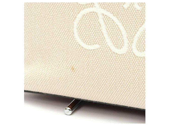 Borsa Tote Piccola Anagram Loewe Beige - vista 5