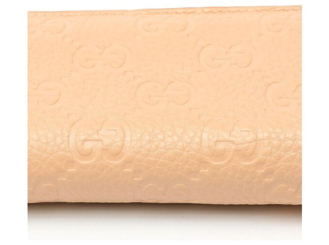 Gucci GG Emblem Medium Bi-Fold Geldbörse Beige - Ansicht 3
