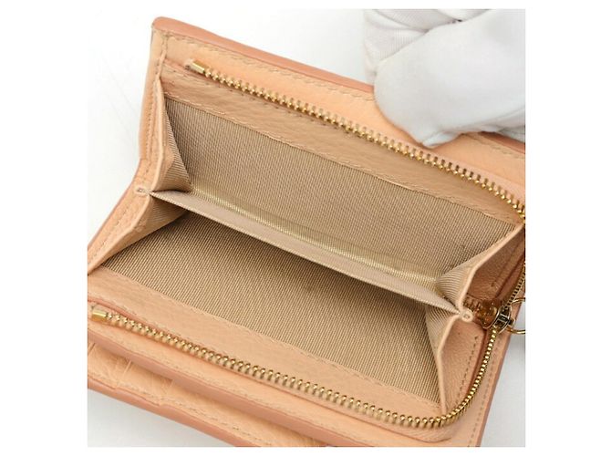 Gucci GG Emblem Medium Bi-Fold Geldbörse Beige - Ansicht 7