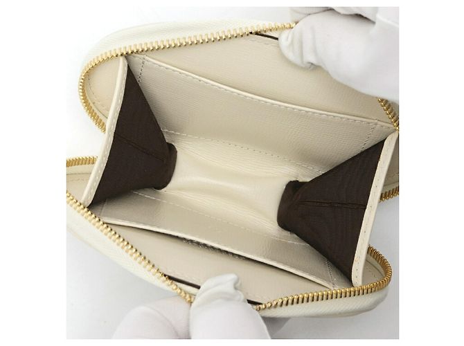 Monedero Gucci Horsebit 1955 Blanco Beige - vista 5