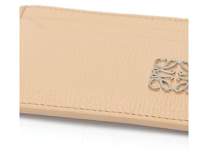 Tarjetero de cuero rosa Loewe - vista 3