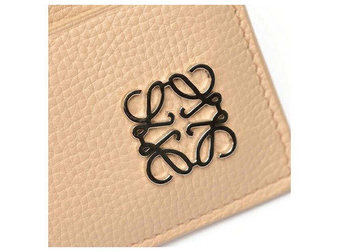 Tarjetero de cuero rosa Loewe - vista 4
