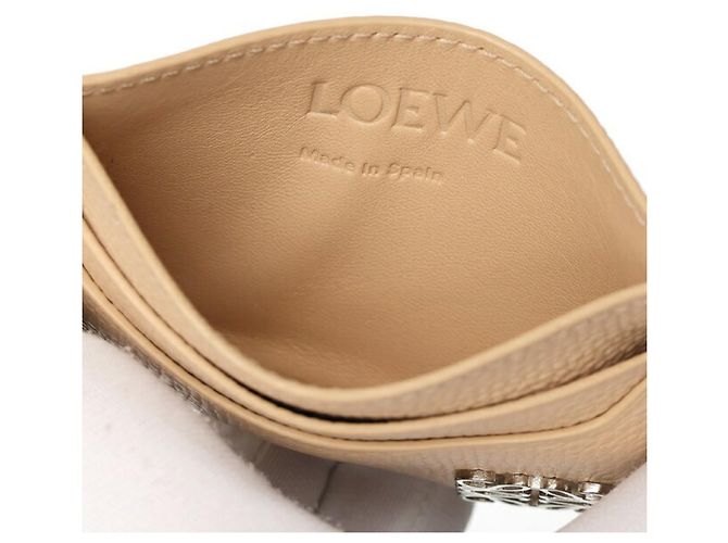 Tarjetero de cuero rosa Loewe - vista 5