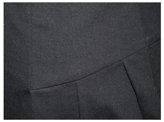 Falda negra Oscar de la Renta en mezcla de algodón elástico Negro - vista 4