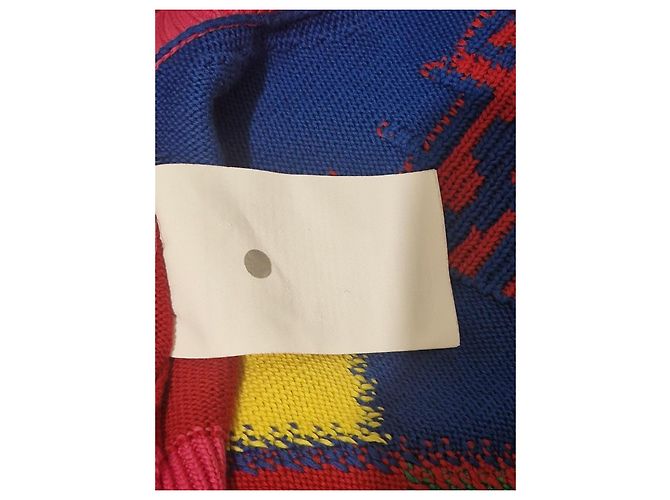 Top Versace in cotone multicolore - vista 11