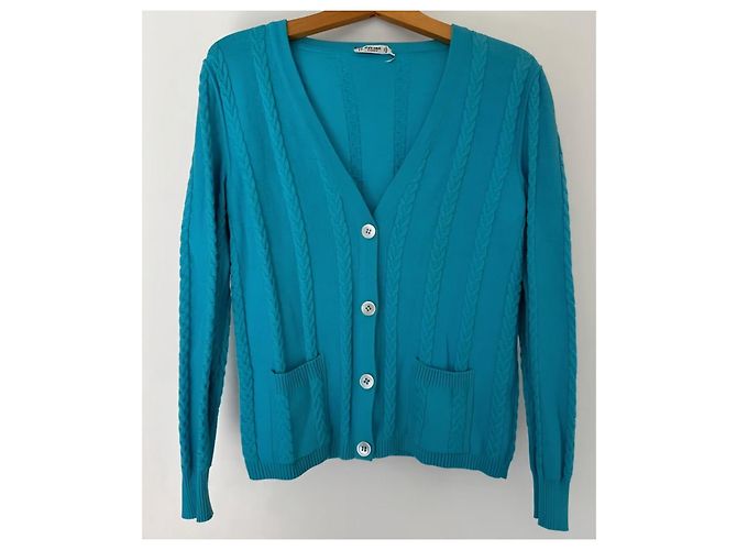 Céline Tricot en Lin Bleu Clair - vue 4