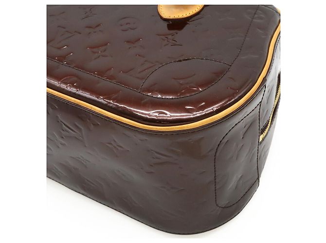 Borsa Louis Vuitton Summit Drive in Monogram Vernis Porpora - vista 3