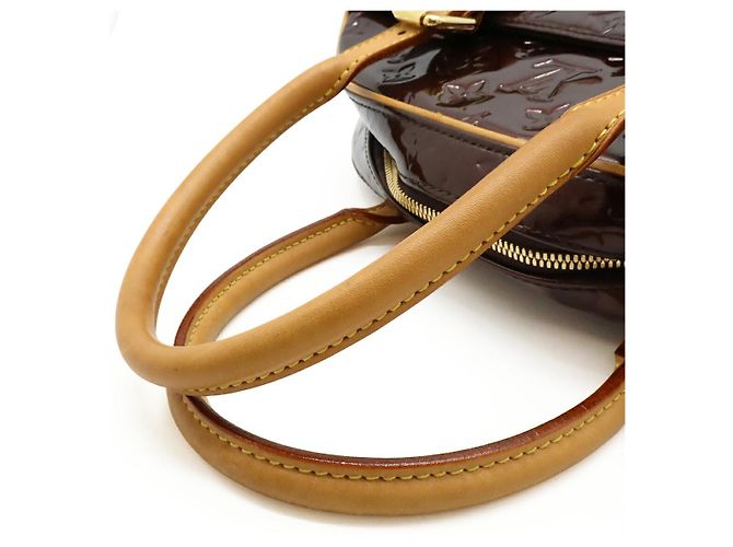 Borsa Louis Vuitton Summit Drive in Monogram Vernis Porpora - vista 4