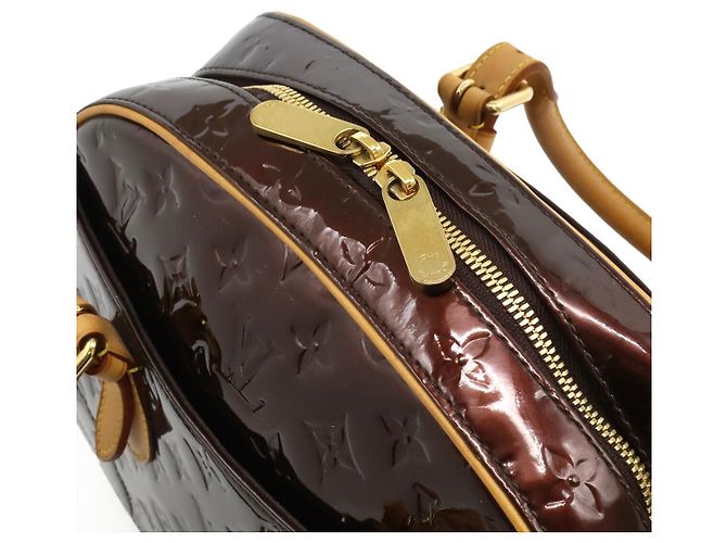 Borsa Louis Vuitton Summit Drive in Monogram Vernis Porpora - vista 5