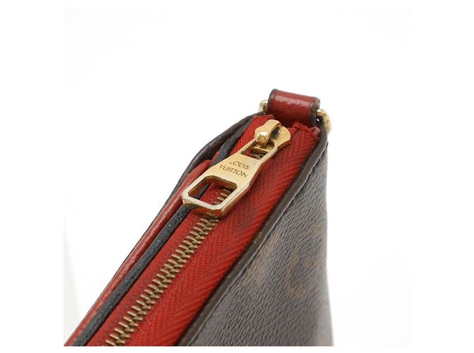 Borsa a spalla Pallas Monogram 2 in 1 Louis Vuitton Rosso - vista 4