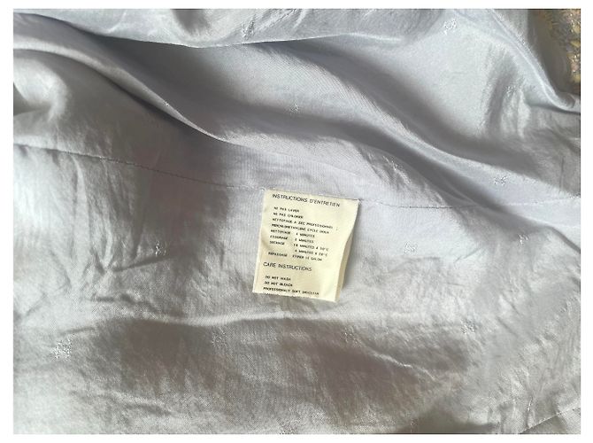 Cambon Chanel 1994 Laufsteg Lila gemischte Farbe Tweed-Set - Ansicht 17