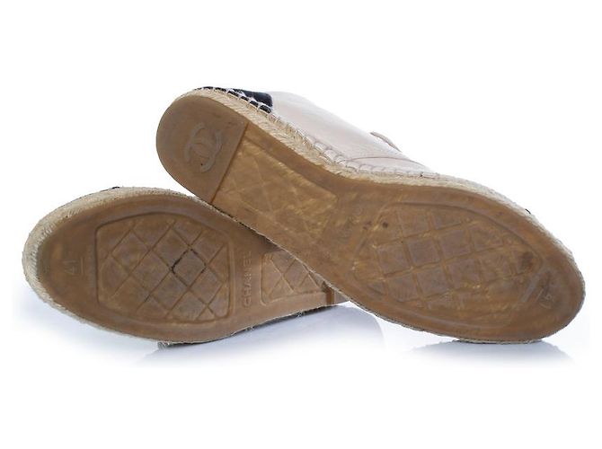 Chanel, espadrillas alte Nero - vista 7