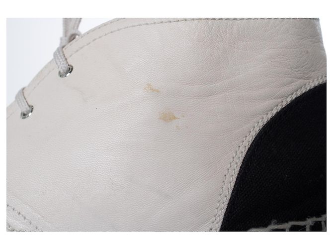 Chanel, espadrillas alte Nero - vista 8
