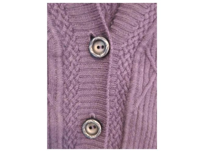 Pullover Céline de lã azul escuro - vista 5