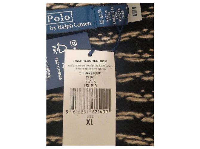 Polo Ralph Lauren Suéter de lã feminino Multicor - vista 4