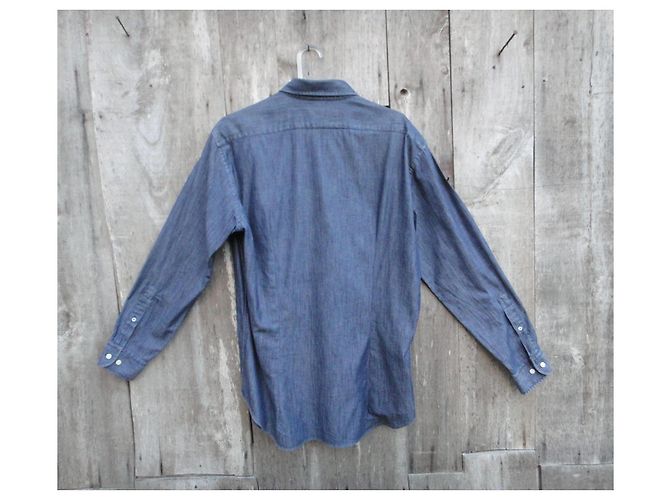 Autre Marque Arrow Hemd aus Baumwolle Blau Größe L - Ansicht 3