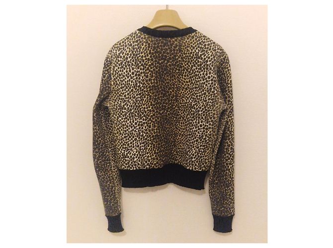 Dolce & Gabbana Strickjacke Leopardenmuster Ponyhaar Leopardenprint - Ansicht 2