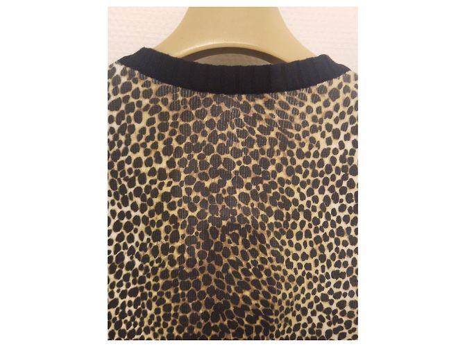 Dolce & Gabbana Strickjacke Leopardenmuster Ponyhaar Leopardenprint - Ansicht 4