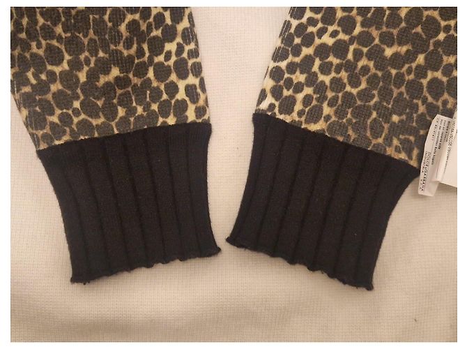 Dolce & Gabbana Strickjacke Leopardenmuster Ponyhaar Leopardenprint - Ansicht 5