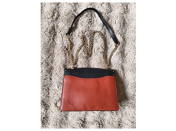 Borsa a spalla Coach in pelle nera e tela monogrammata Marrone Nero Multicolore - vista 8