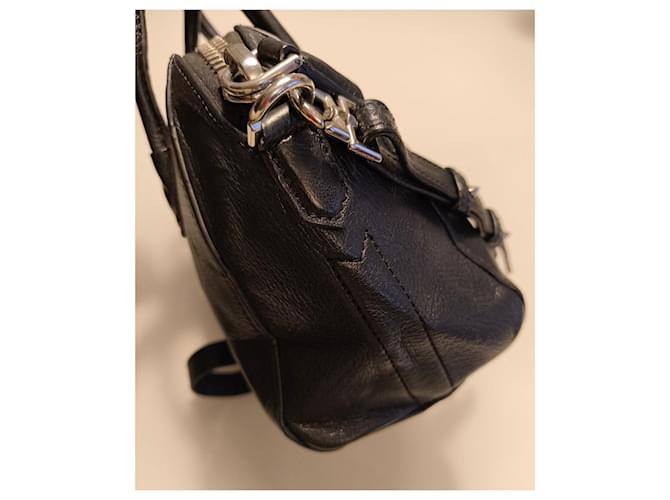 Borsa a mano Givenchy in pelle nera Nero - vista 8