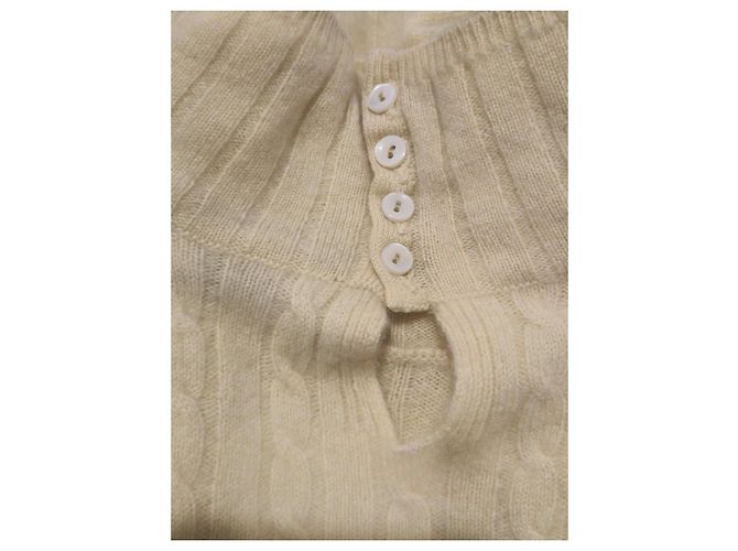 Brunello Cucinelli Gelbe Kaschmir Strickware - Ansicht 7