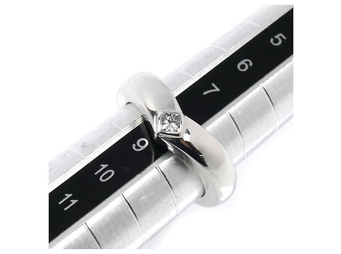 Triandre-Diamantring aus 18K Weißgold von Cartier - Ansicht 6